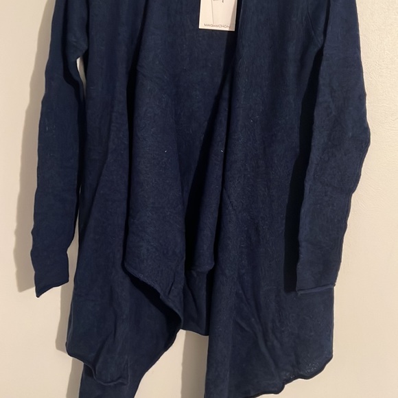 M BY MAGASCHONI Open Front Cashmere Cardigan - Picture 4 of 5